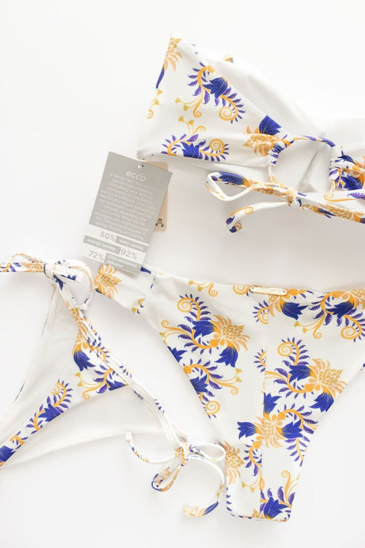 Ambar Strapless 3-piece Bikini Set by Oleaje Swimwear