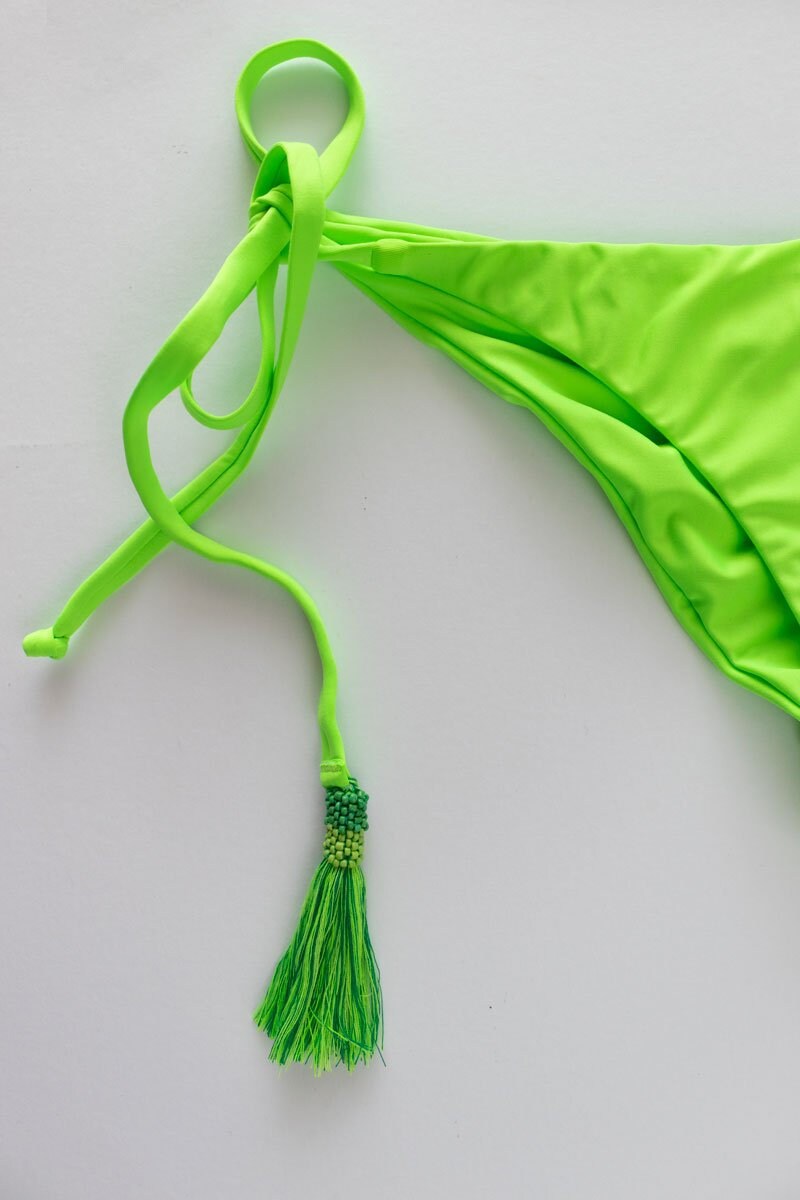 Fiesta Neon 3-piece Bikini Set by Oleaje Swimwear