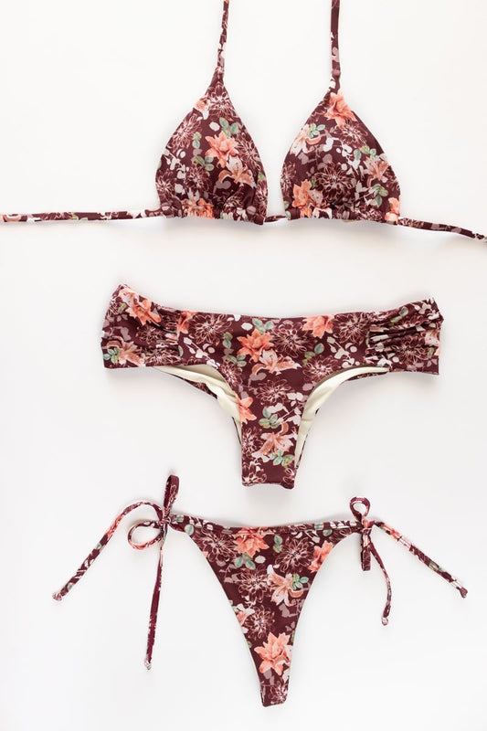 Bruna 3-piece Bikini Set by Oleaje Swimwear