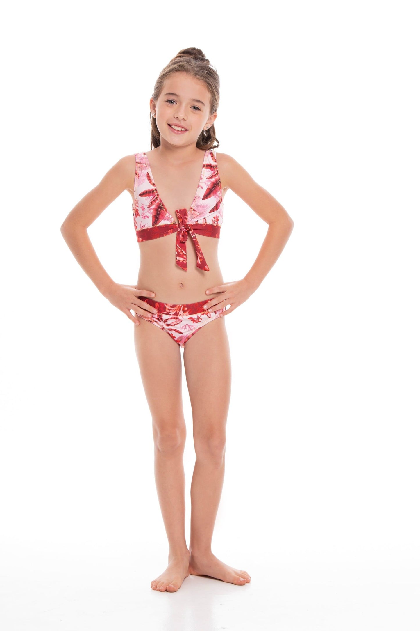 Duo Girls'  Swim Set by Milonga Beachwear