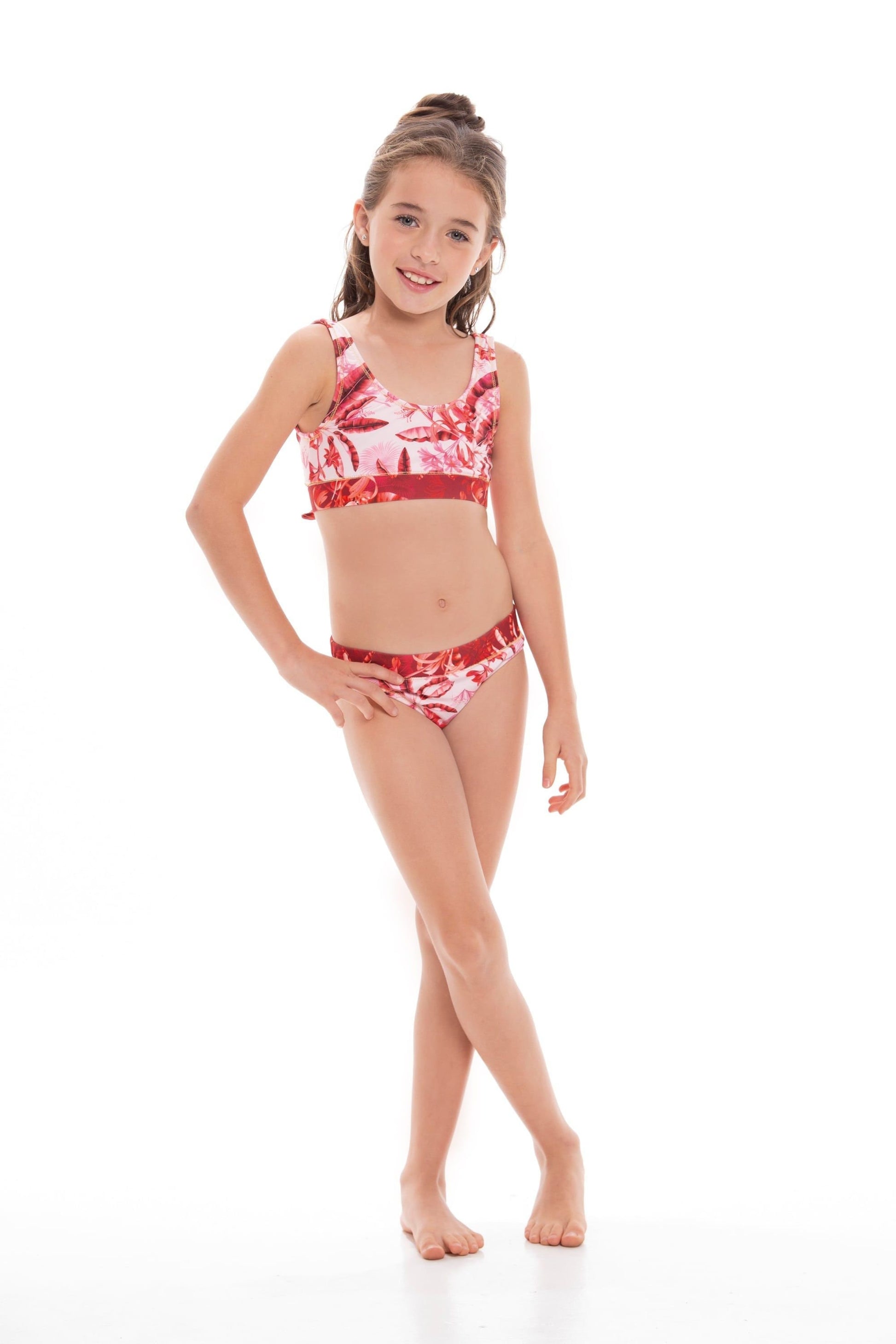 Duo Girls'  Swim Set by Milonga Beachwear